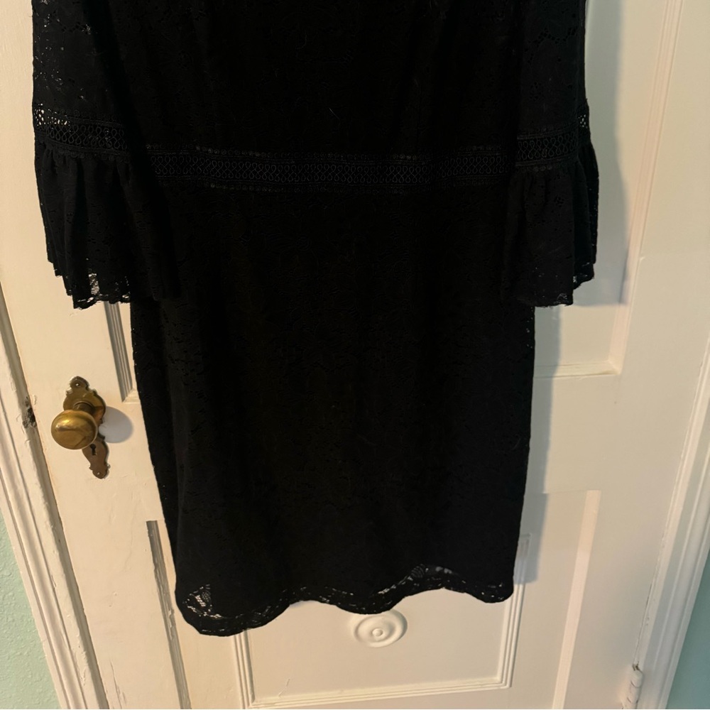 Tommy Hilfiger black lace dress